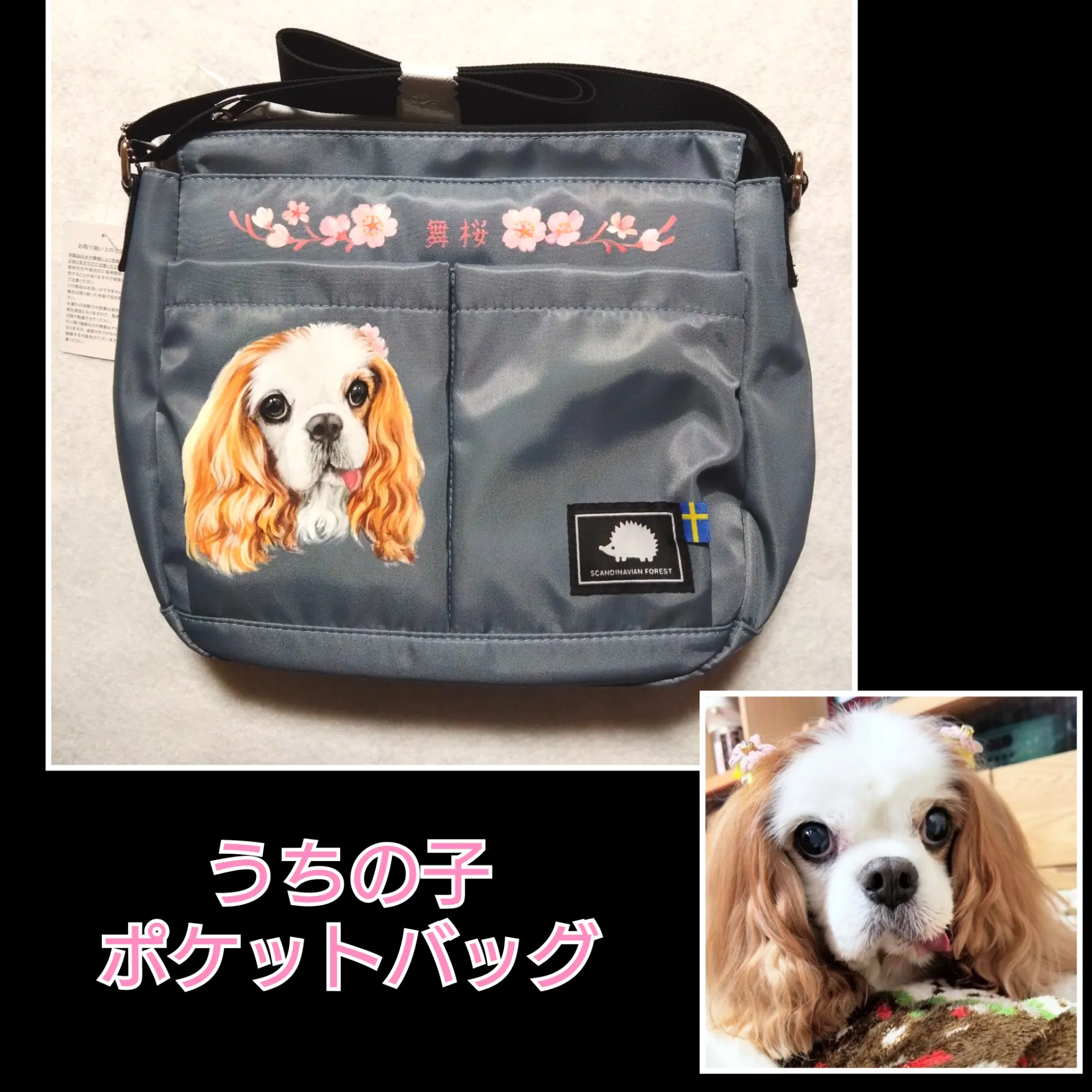 うちの子ポケットバッグ