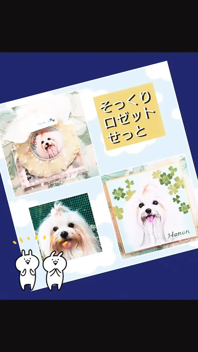 新商品、「そっくりロゼットせっと」　をお届けさせて頂きました...
